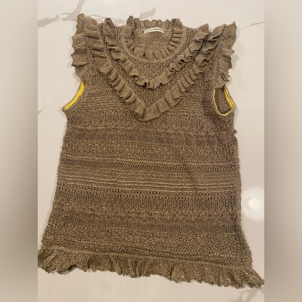 Ulla Johnson Gold blouse